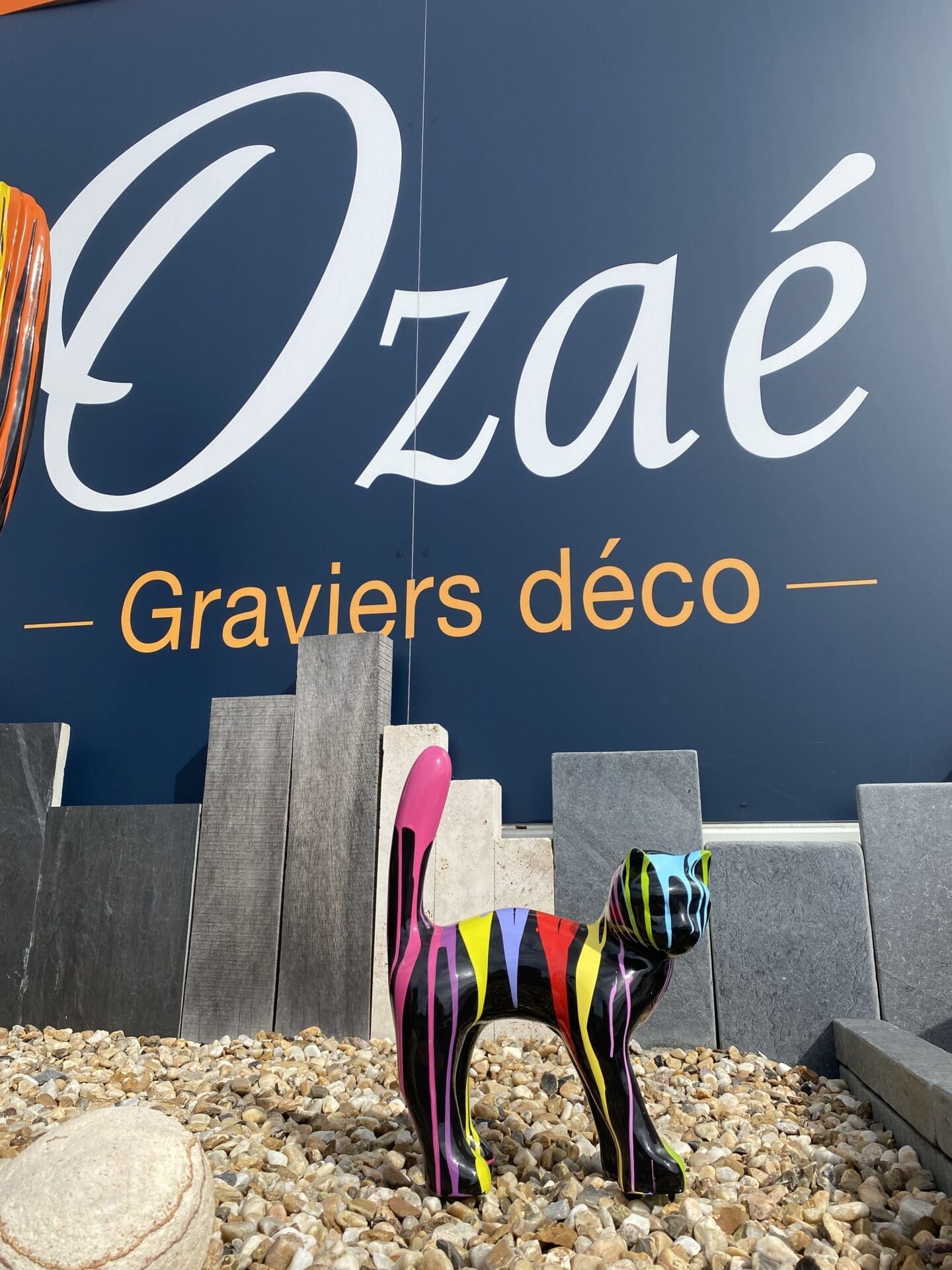 Chats en Résine - Ozaé Graviers Déco