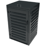 Cache Poubelle Ozaé Graviers Déco, solution esthétique et durable pour cacher vos bacs à ordures