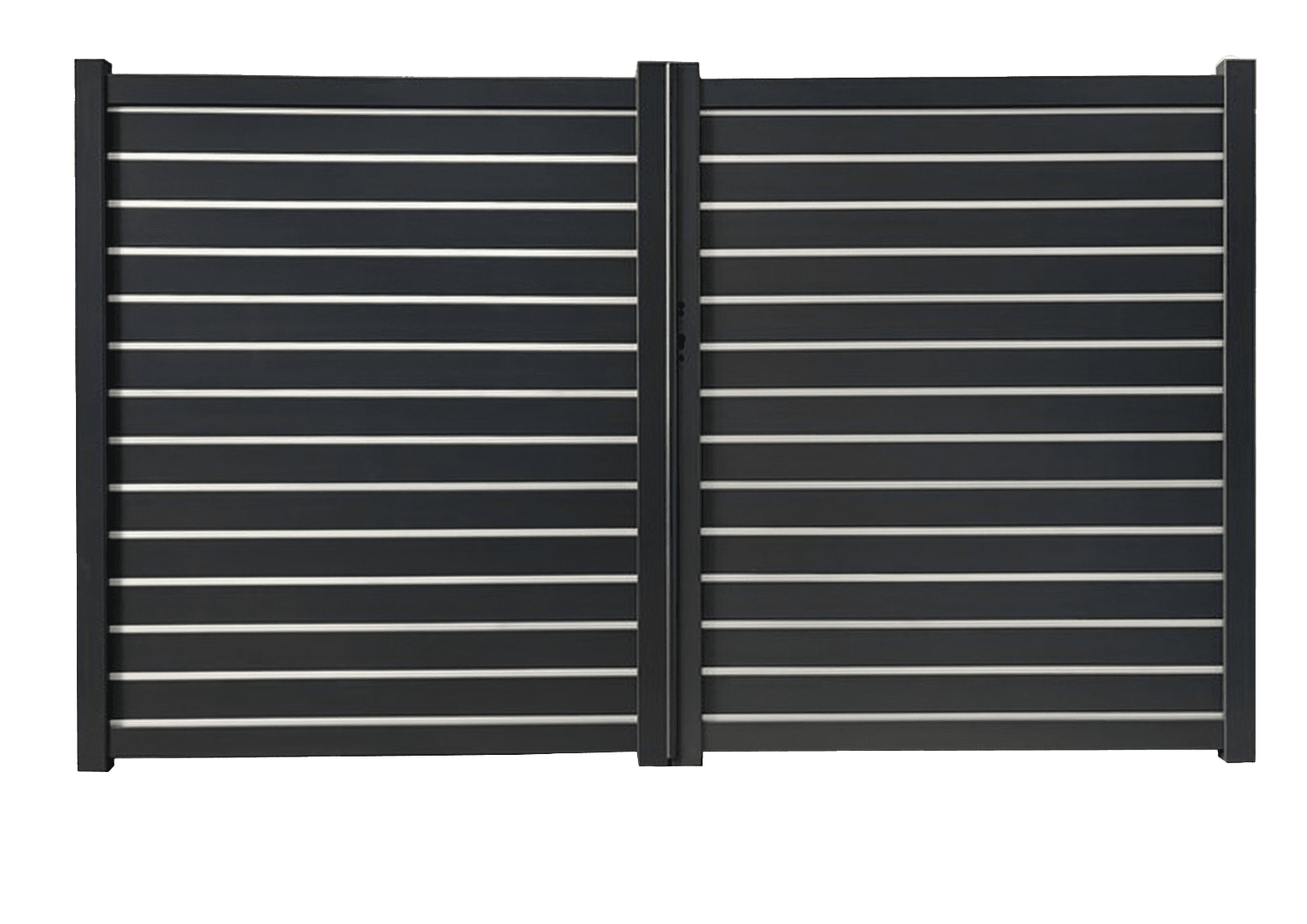 Portail Battants Aluminium – MARSEILLE – Ozaé Graviers Déco Portail Battants Aluminium MARSEILLE Ozaé Graviers Déco, portail plein moderne et durable