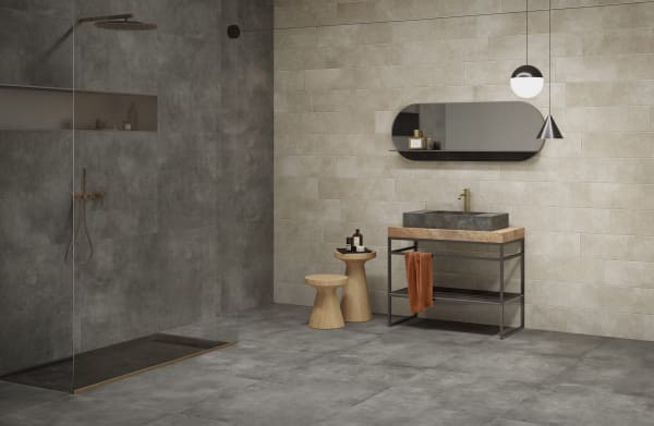 Dalle Céramique I.MAT – Cube – Ozaé Graviers Déco Dalle Céramique I.MAT - Cube, teinte béton gris anthracite – Ozaé Graviers Déco